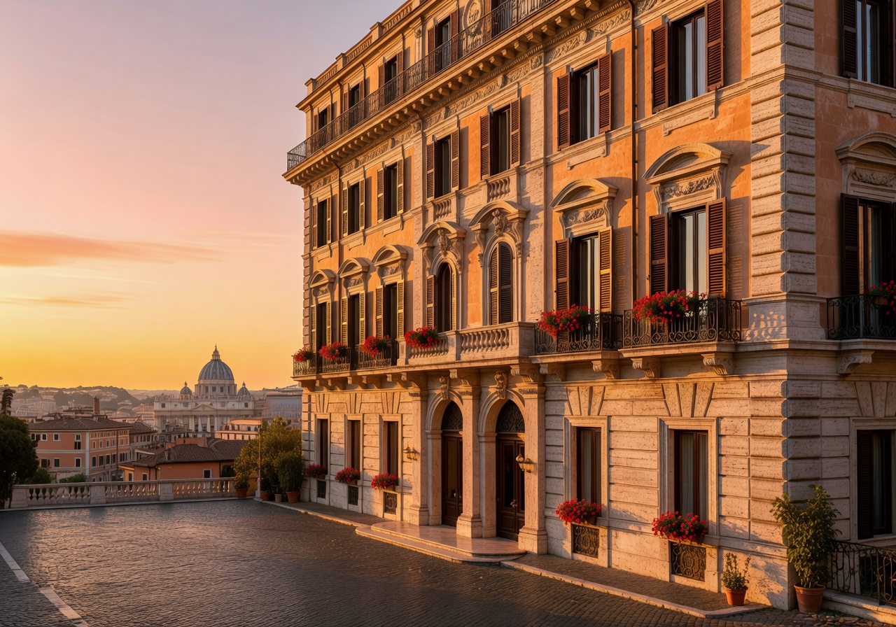 Hotel Eden Rome Exterior Grand View